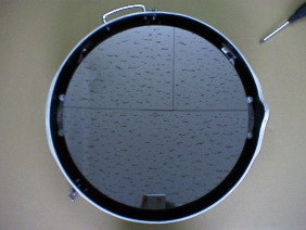 ミラーをセットしたところ